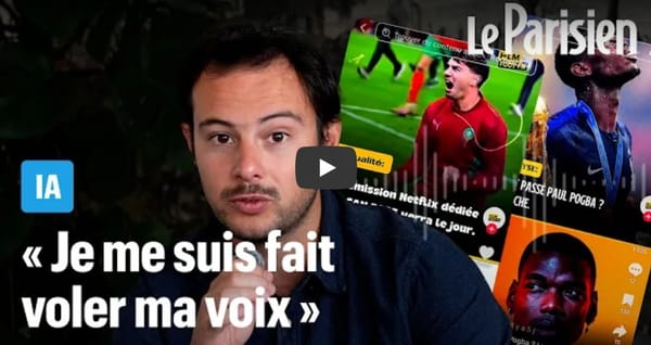 Un journaliste découvre par hasard qu'on a volé sa voix
